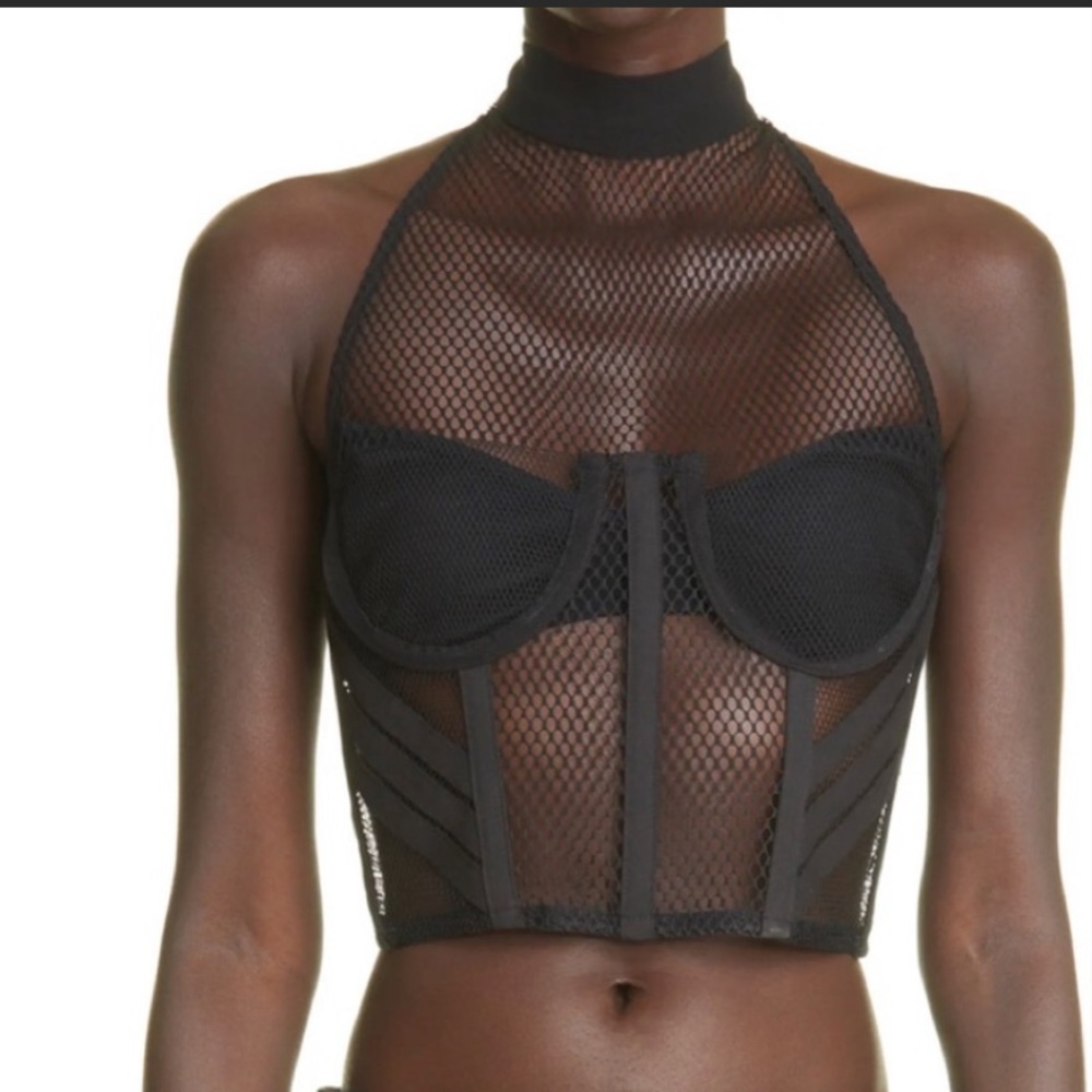 ❌SOLD❌Dion lee Mesh bralette halter